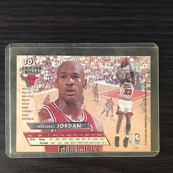 Michael Jordan card - Picture 1 of 2